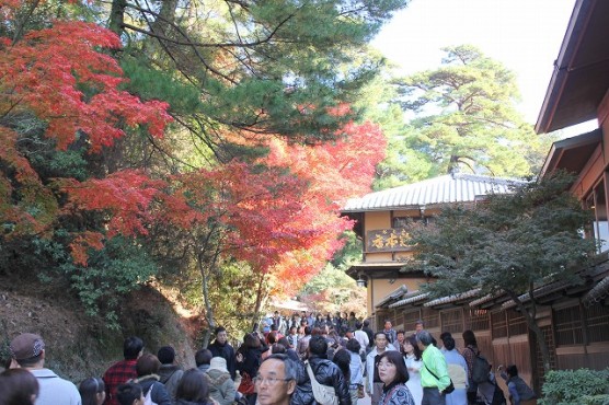 紅葉谷公園の入口